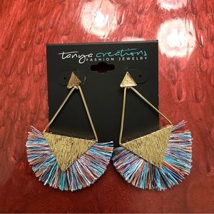 Tanya creation earrings multicolor